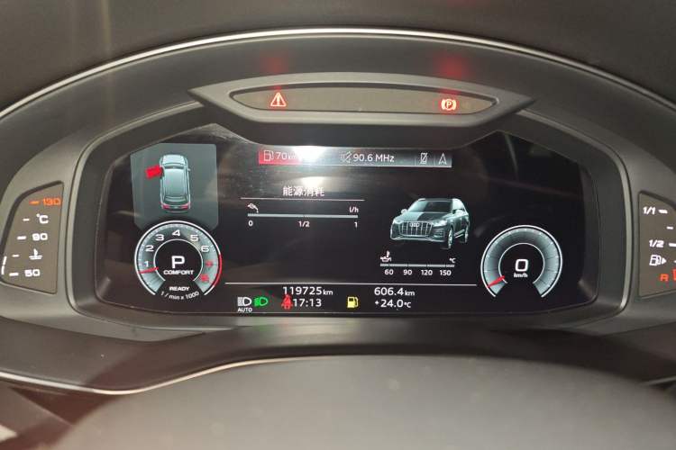 Used Audi Q7 2021 55 TFSI quattro S line Sport model Instrument Cluster