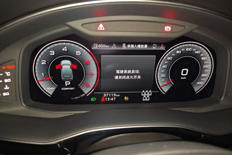 Used Audi Q7 2021 55 TFSI quattro S line Sport model Instrument Cluster