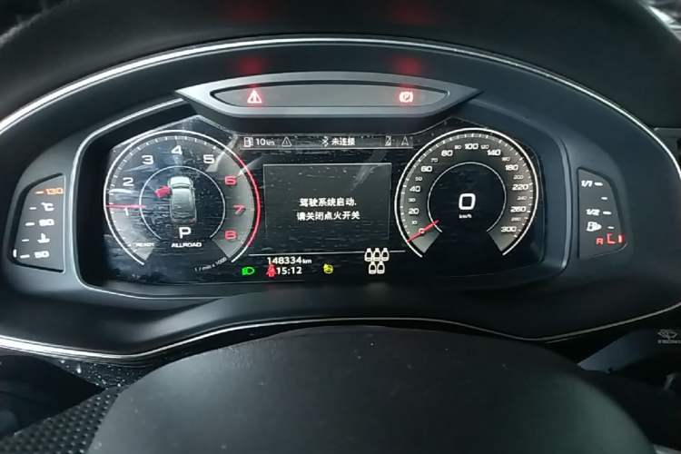 Used Audi Q7 2021 55 TFSI quattro S line Sport model Instrument Cluster