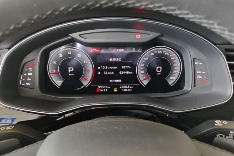 Used Audi Q7 2021 45 TFSI quattro S line Sport model Instrument Cluster