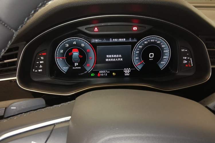 Used Audi Q7 2021 55 TFSI quattro S line Sport model Instrument Cluster
