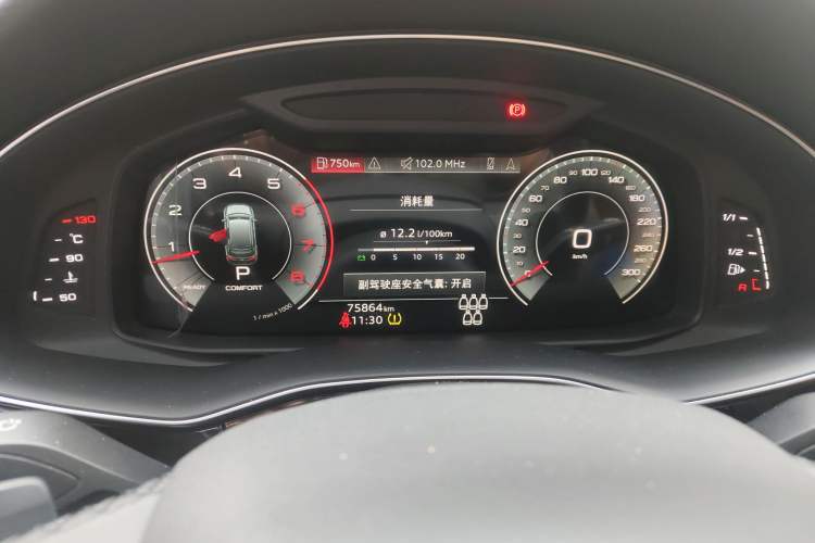 Used Audi Q7 2021 55 TFSI quattro S line Sport model Instrument Cluster