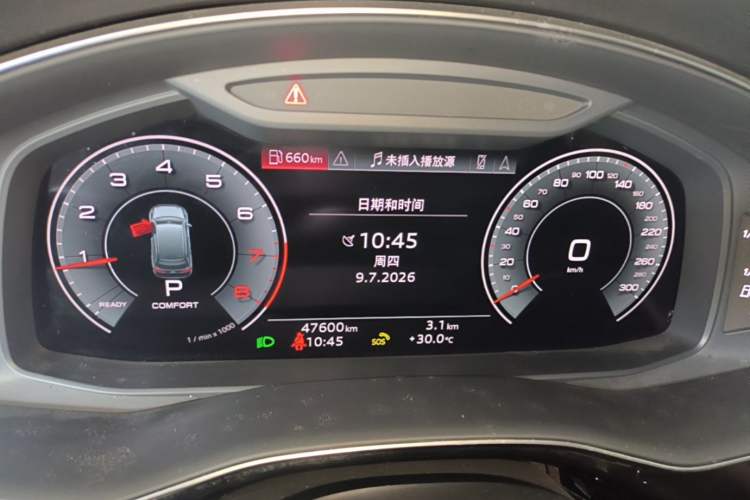Used Audi Q7 2021 45 TFSI quattro S line Sport model Instrument Cluster