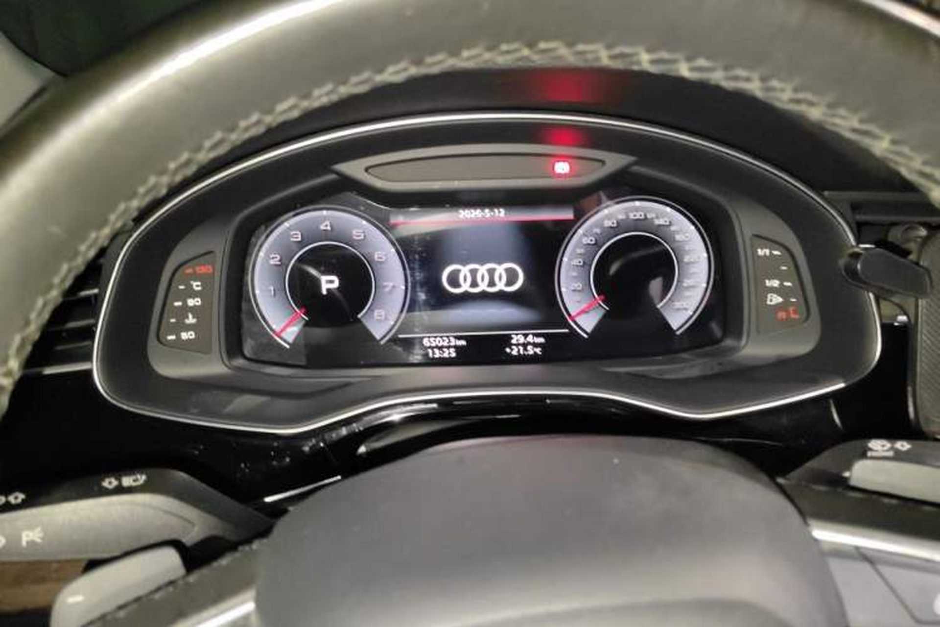 Used Audi Q7 2021 55 TFSI quattro S line Sport model Instrument Cluster