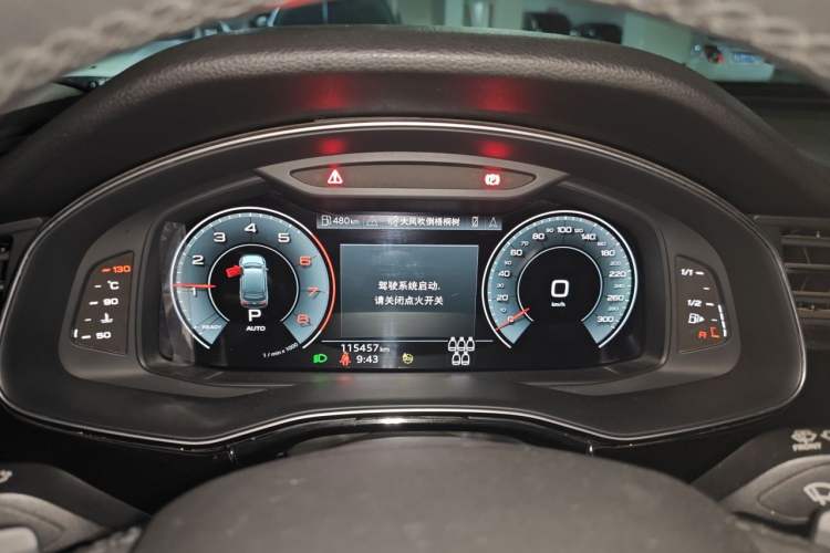 Used Audi Q7 2021 55 TFSI quattro S line Sport model Instrument Cluster