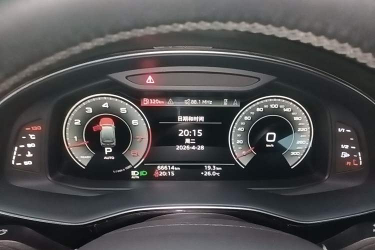 Used Audi Q7 2021 55 TFSI quattro S line Sport model Instrument Cluster