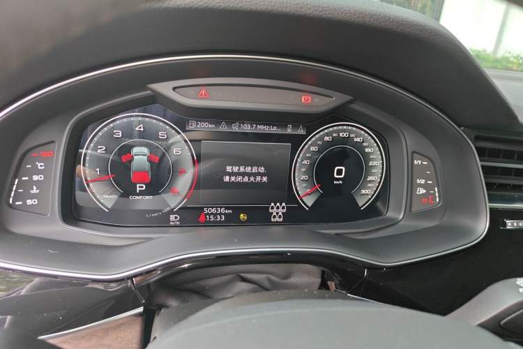 Used Audi Q7 2021 55 TFSI quattro S line Sport model Instrument Cluster