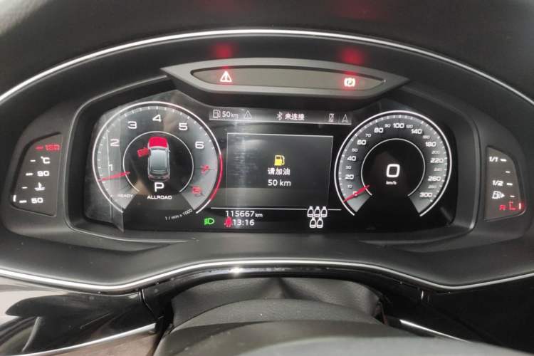 Used Audi Q7 2021 55 TFSI quattro S line Sport model Instrument Cluster