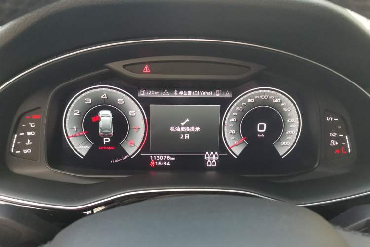Used Audi Q7 2021 55 TFSI quattro S line Sport model Instrument Cluster