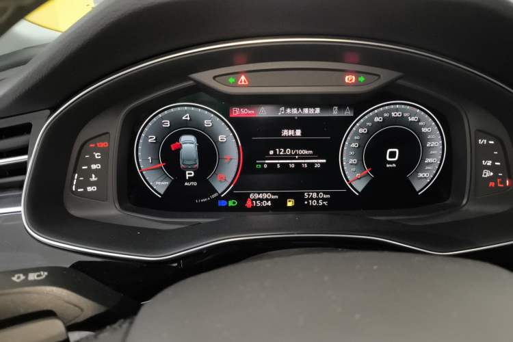 Used Audi Q7 2021 55 TFSI quattro S line Sport model Instrument Cluster