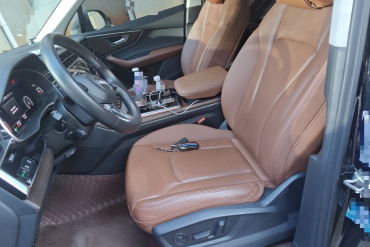 Used Audi Q7 2021 55 TFSI quattro S line Sport model Left Front Seat