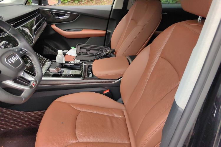 Used Audi Q7 2021 55 TFSI quattro S line Sport model Left Front Seat