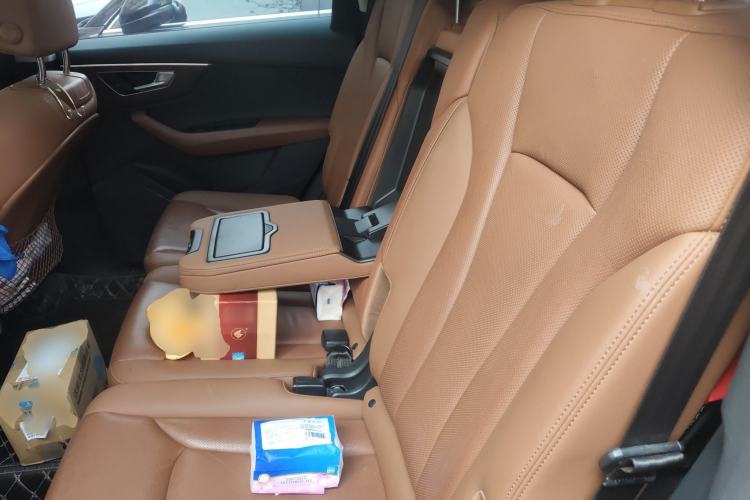 Used Audi Q7 2021 55 TFSI quattro S line Sport model Left Rear Seat