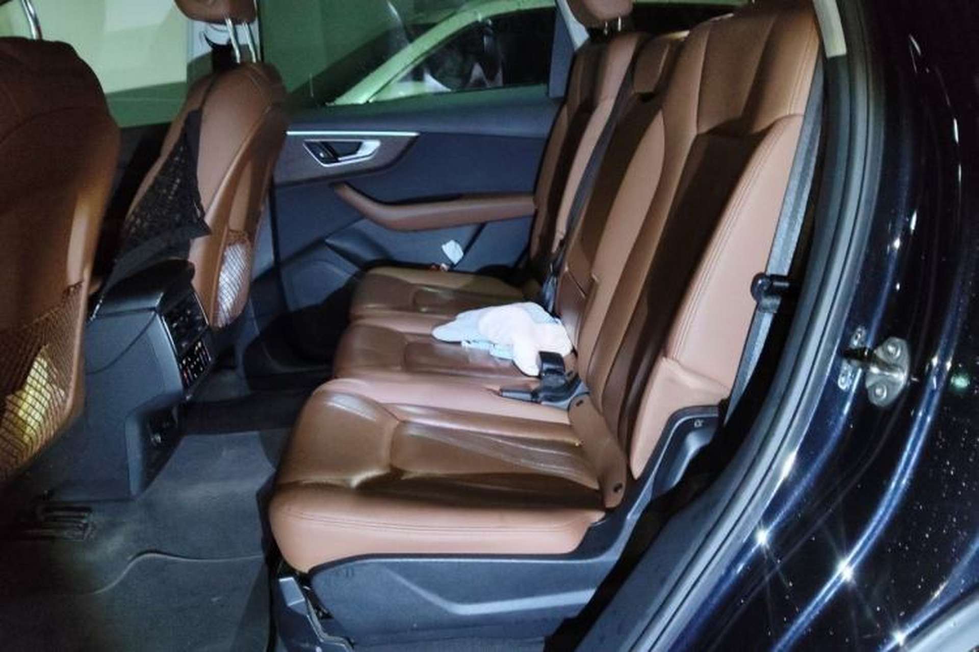 Used Audi Q7 2021 55 TFSI quattro S line Sport model Left Rear Seat
