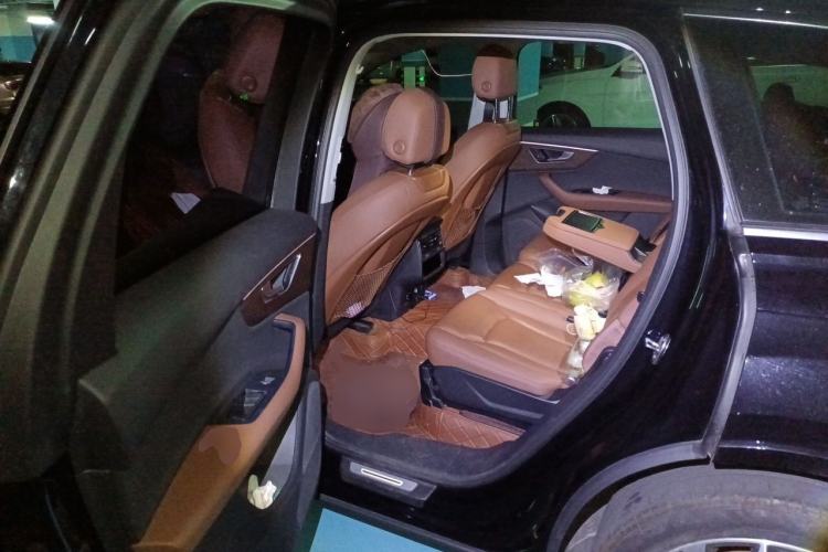 Used Audi Q7 2021 55 TFSI quattro S line Sport model Left Rear Seat