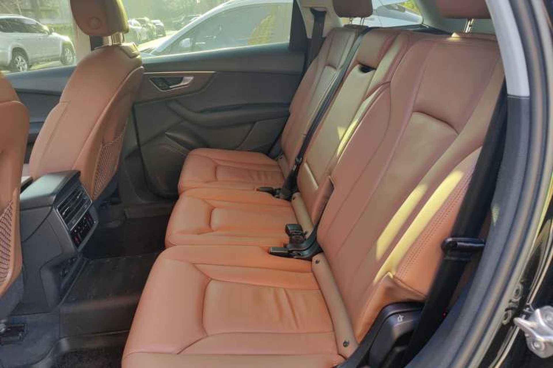 Used Audi Q7 2021 45 TFSI quattro S line Sport model Left Rear Seat