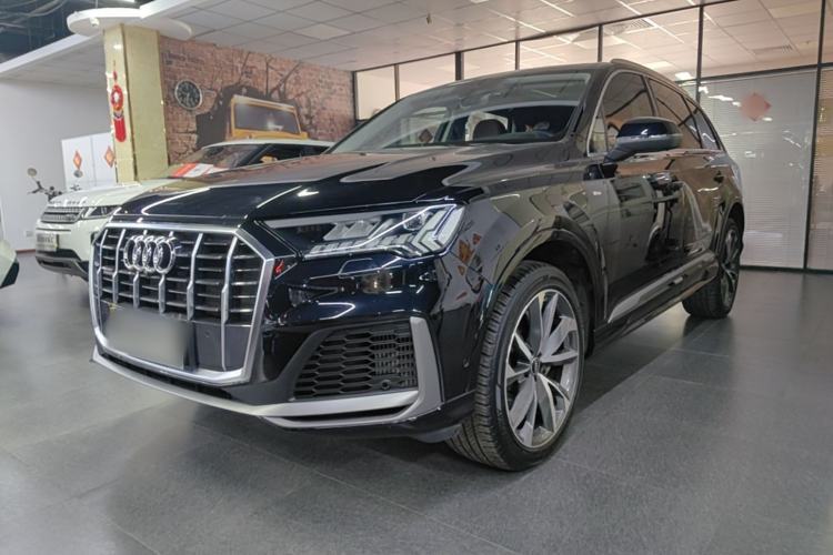 Used Audi Q7 2021 55 TFSI quattro S line Sport model Guazi used car, China used car export, Used car for sale, Used cars, Cheapest cars for sale