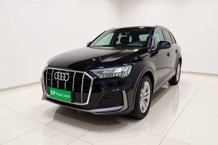 Used Audi Q7 2021 45 TFSI quattro S line Sport model Guazi used car, China used car export, Used car for sale, Used cars, Cheapest cars for sale