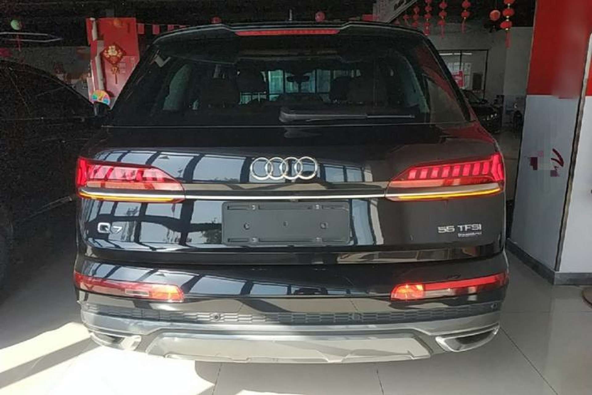 Used Audi Q7 2021 55 TFSI quattro S line Sport model Rear