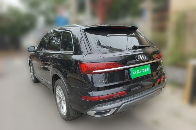 Used Audi Q7 2021 45 TFSI quattro S line Sport model Rear Left 45 Deg