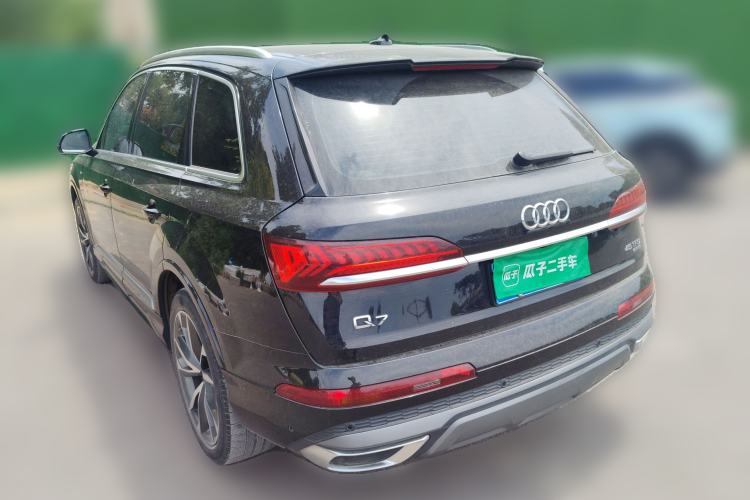 Used Audi Q7 2021 45 TFSI quattro S line Luxury Edition Rear Left 45 Deg