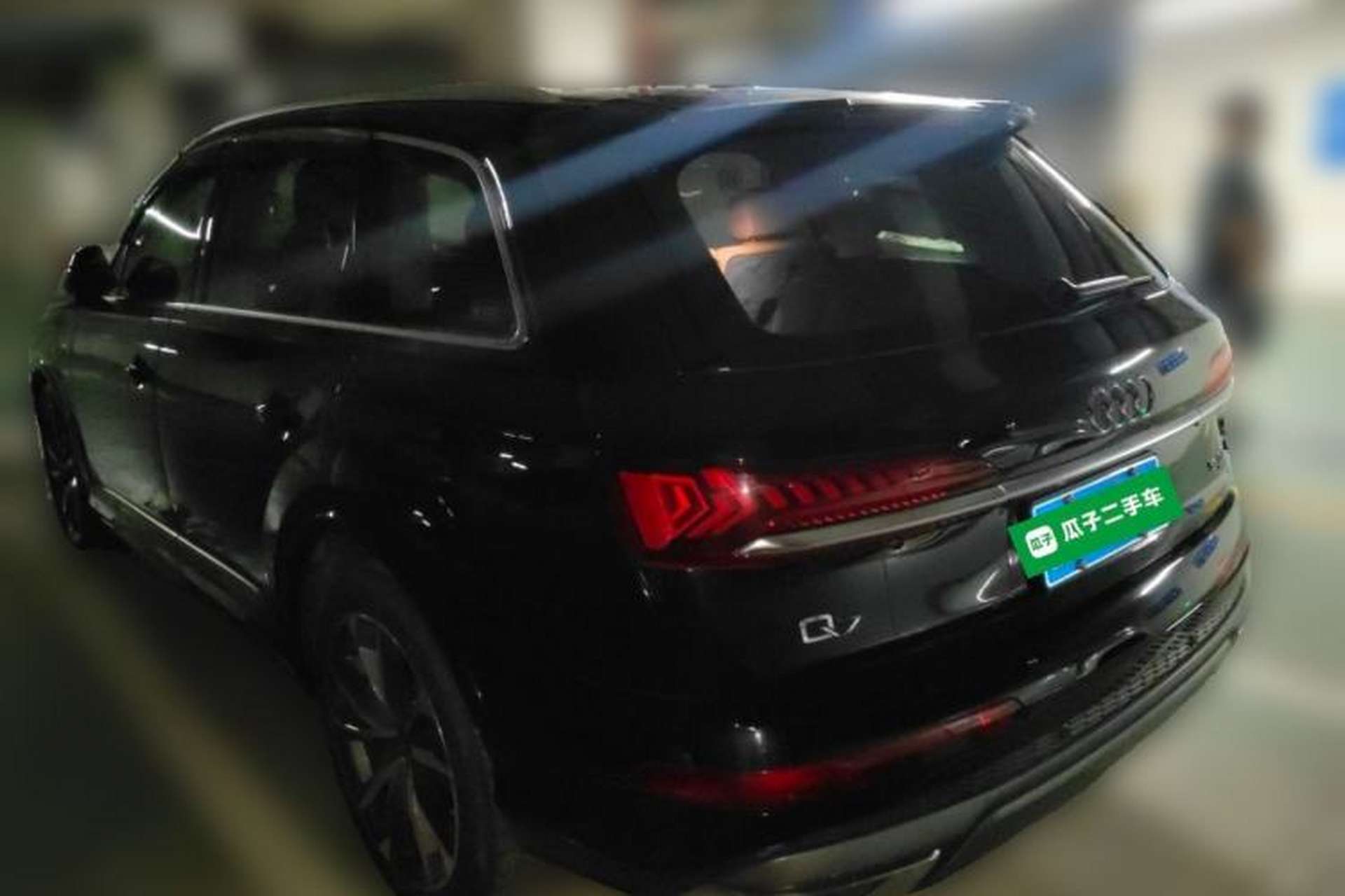 Used Audi Q7 2021 55 TFSI quattro S line Sport model Rear Left 45 Deg