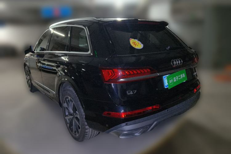 Used Audi Q7 2021 55 TFSI quattro S line Sport model Rear Left 45 Deg