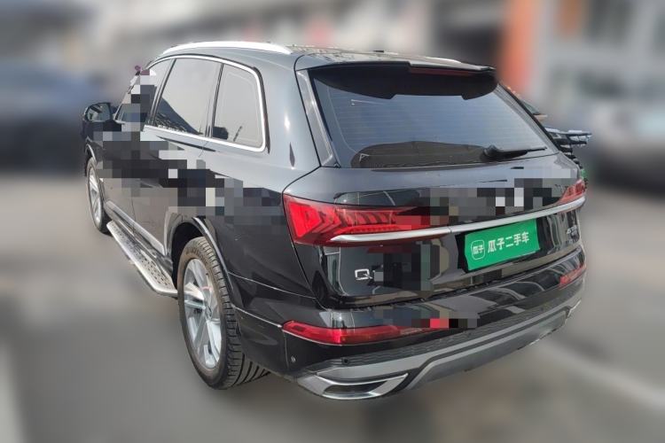 Used Audi Q7 2021 45 TFSI quattro S line Sport model Rear Left 45 Deg