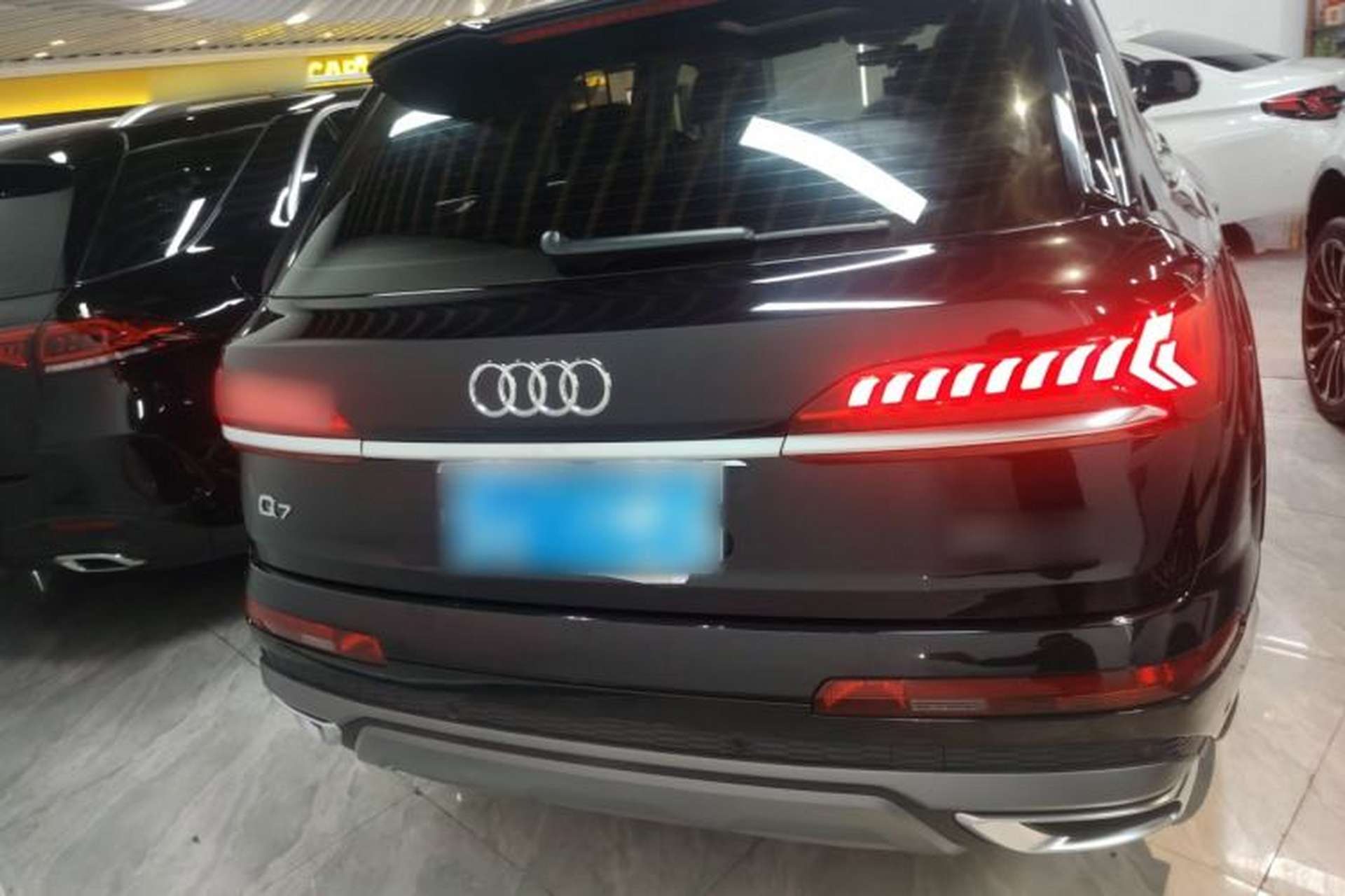 Used Audi Q7 2021 45 TFSI quattro S line Sport model Rear
