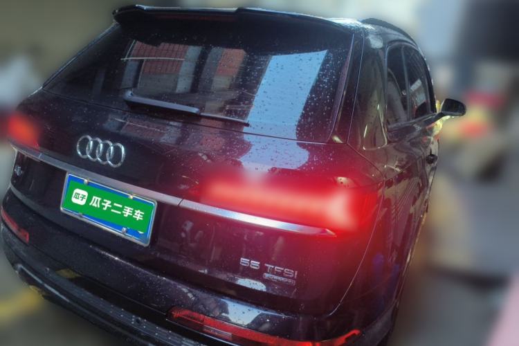 Used Audi Q7 2021 55 TFSI quattro S line Sport model Rear Right 45 Deg