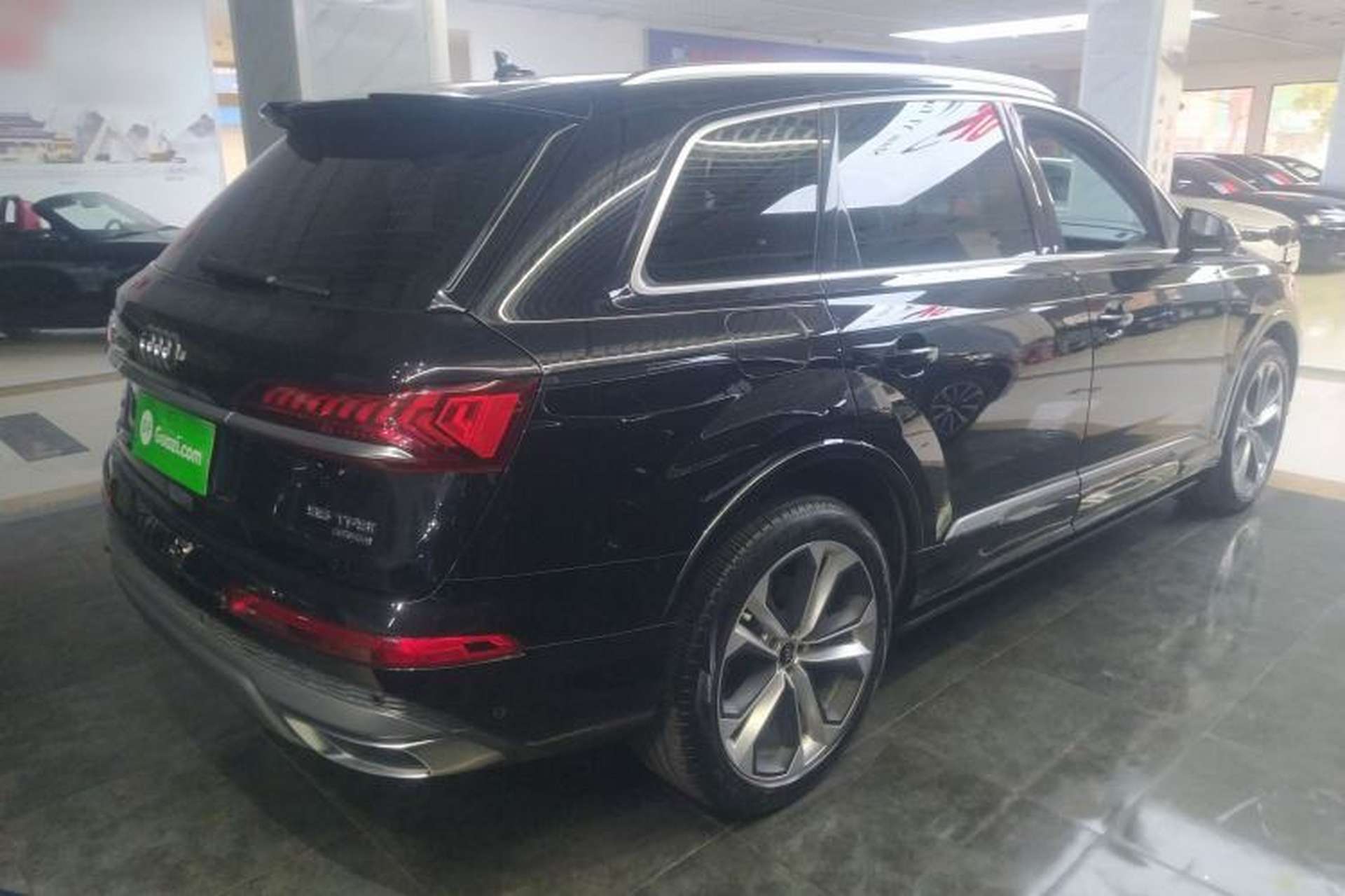 Used Audi Q7 2021 55 TFSI quattro S line Prestige Edition Rear Right 45 Deg