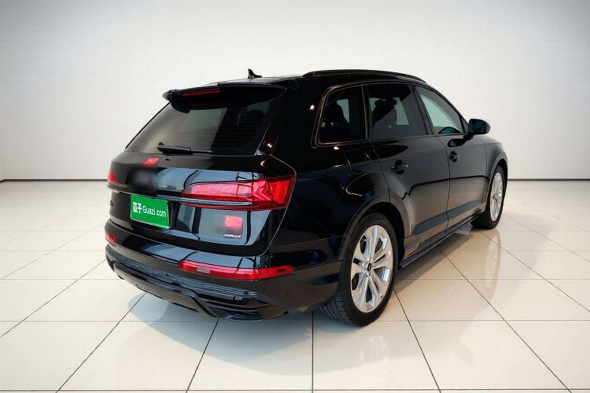 Used Audi Q7 2021 55 TFSI quattro S line Sport model Rear Right 45 Deg