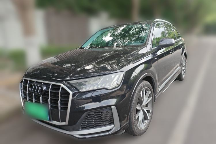 Used Audi Q7 2021 55 TFSI quattro S line Sport model Guazi used car, China used car export, Used car for sale, Used cars, Cheapest cars for sale