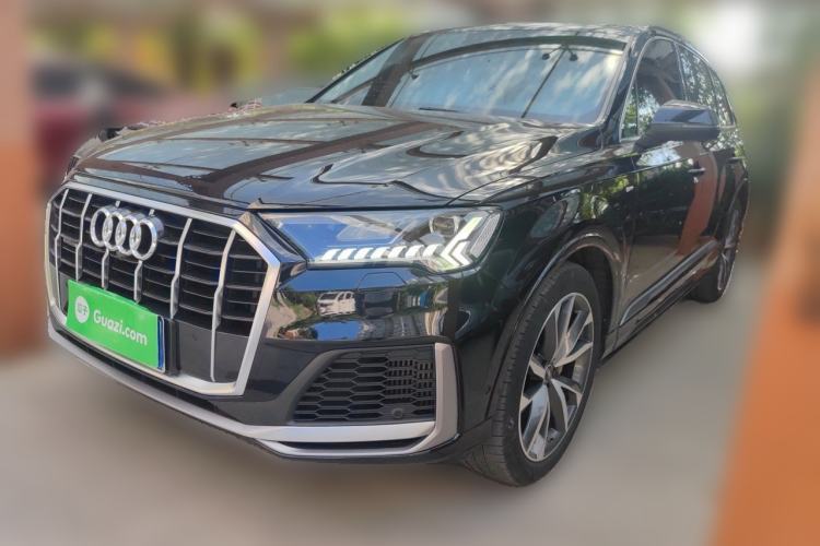 Used Audi Q7 2021 55 TFSI quattro S line Sport model Guazi used car, China used car export, Used car for sale, Used cars, Cheapest cars for sale