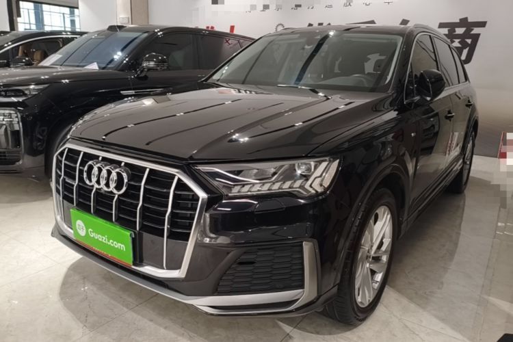 Used Audi Q7 2021 45 TFSI quattro S line Sport model Guazi used car, China used car export, Used car for sale, Used cars, Cheapest cars for sale