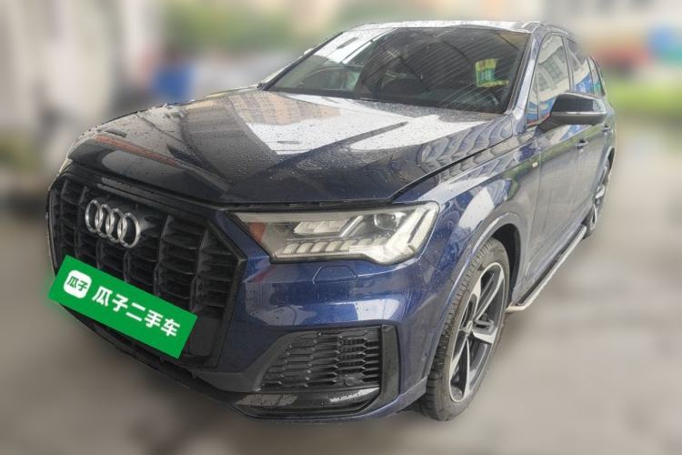 Used Audi Q7 2021 55 TFSI quattro S line Sport model Guazi used car, China used car export, Used car for sale, Used cars, Cheapest cars for sale