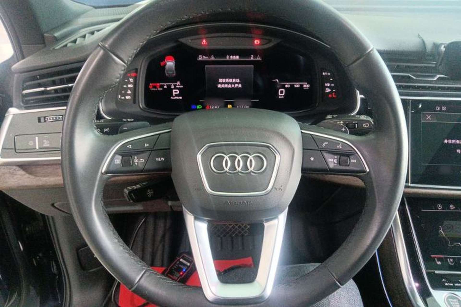 Used Audi Q7 2021 55 TFSI quattro S line Sport model Steering Wheel
