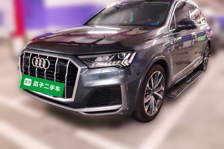 Used Audi Q7 2021 55 TFSI quattro S line Sport model Guazi used car, China used car export, Used car for sale, Used cars, Cheapest cars for sale