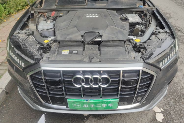 Used Audi Q7 2021 55 TFSI quattro S line Prestige Edition Engine Bay