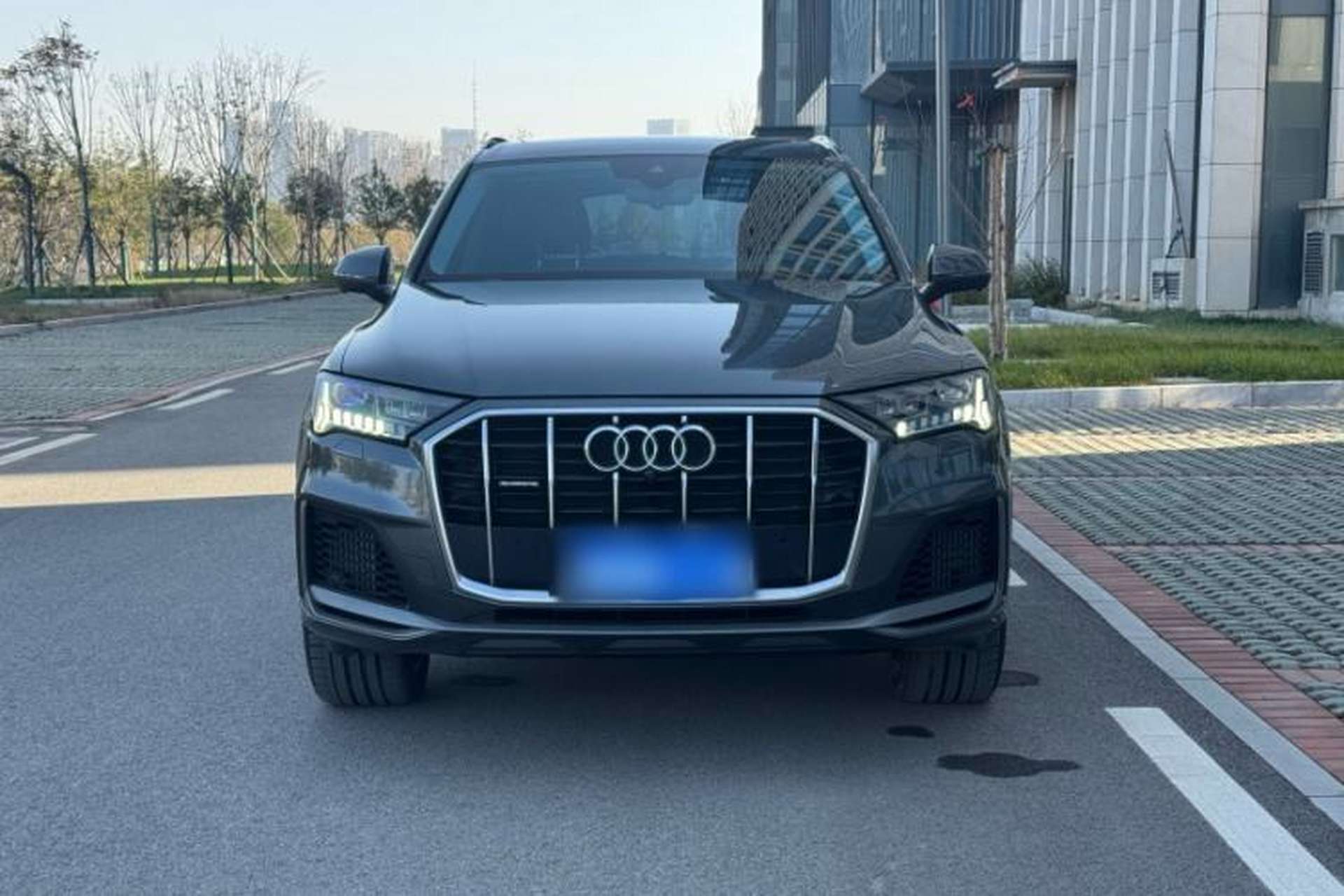 Used Audi Q7 2021 55 TFSI quattro S line Sport model Exterior 1