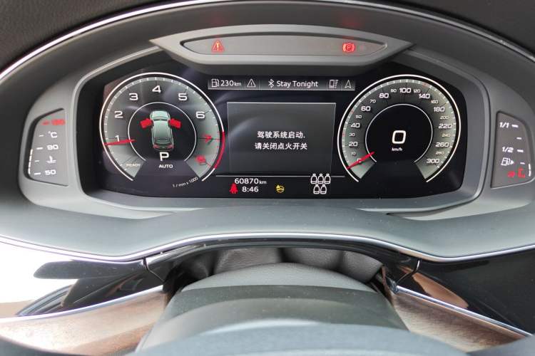 Used Audi Q7 2021 45 TFSI quattro S line Sport model Instrument Cluster