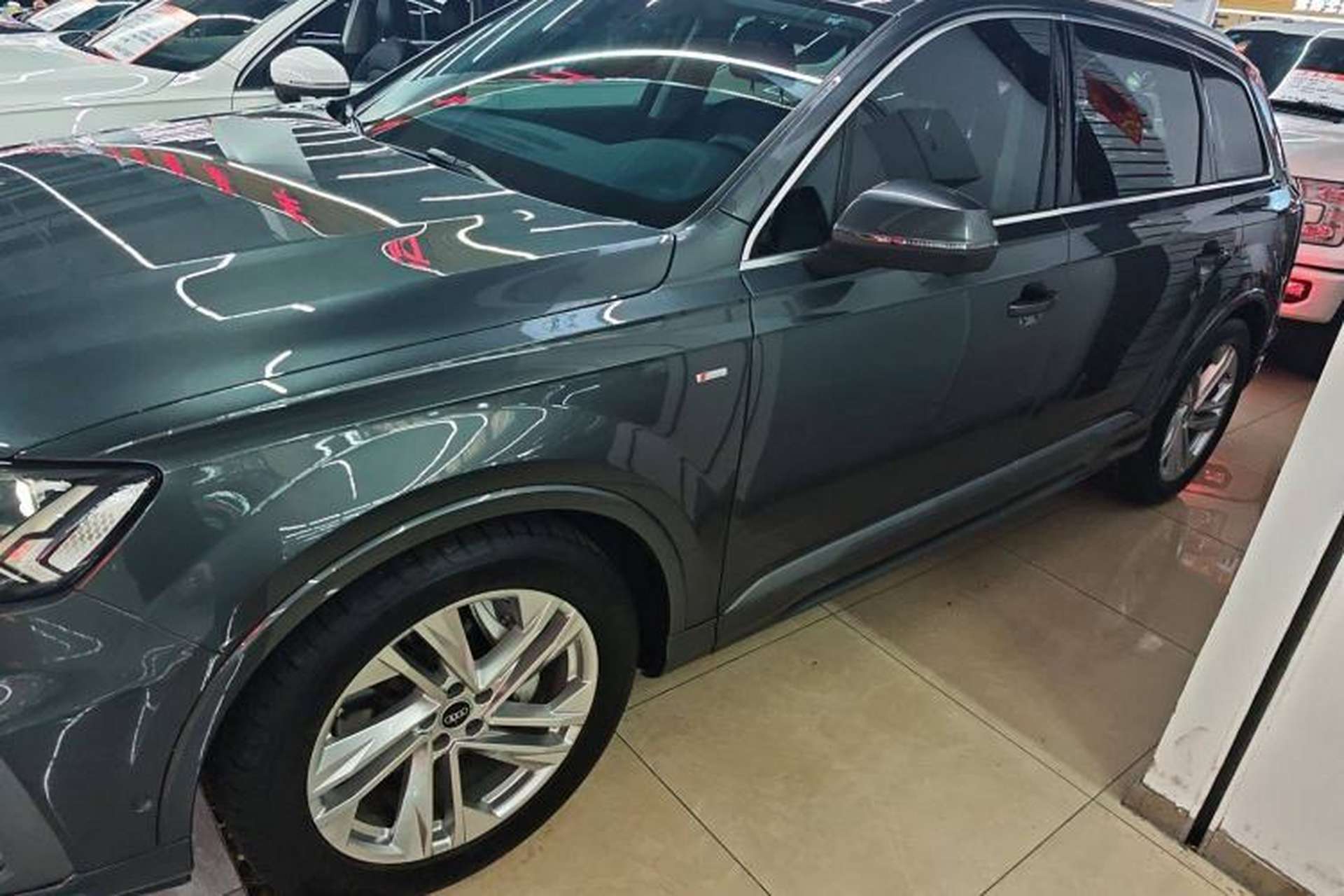 Used Audi Q7 2021 55 TFSI quattro S line Sport model Left Side