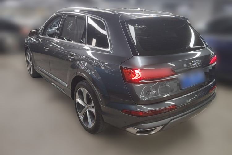 Used Audi Q7 2021 55 TFSI quattro S line Prestige Edition Rear Left 45 Deg