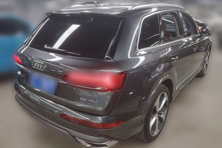 Used Audi Q7 2021 55 TFSI quattro S line Prestige Edition Rear Right 45 Deg