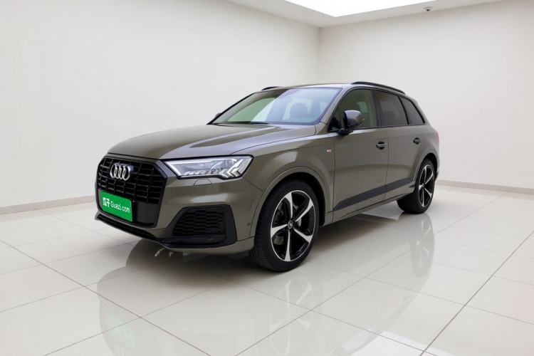 Used Audi Q7 2021 55 TFSI quattro S line Sport model Guazi used car, China used car export, Used car for sale, Used cars, Cheapest cars for sale