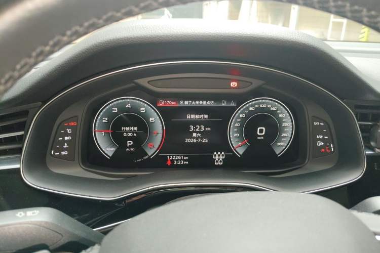 Used Audi Q7 2021 45 TFSI quattro S line Sport model Instrument Cluster