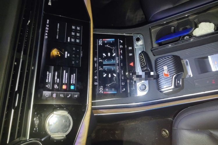 Used Audi Q7 2022 55 TFSI quattro S line Ice and Snow Sports Edition Audio And AC Panel