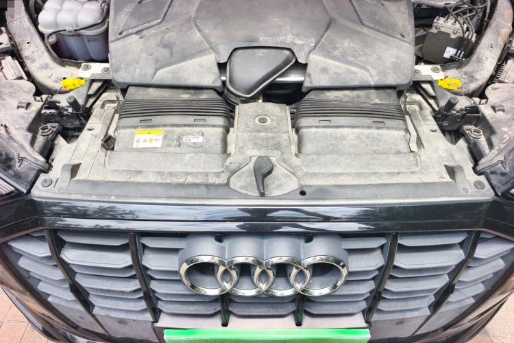 Used Audi Q7 2022 55 TFSI quattro S line Sport model Engine Bay