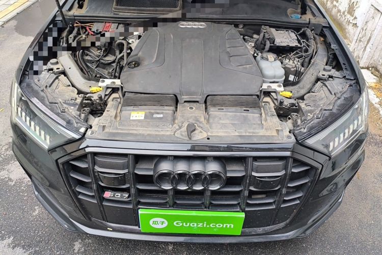 Used Audi Q7 2022 45 TFSI quattro S line Sport Edition Engine Bay