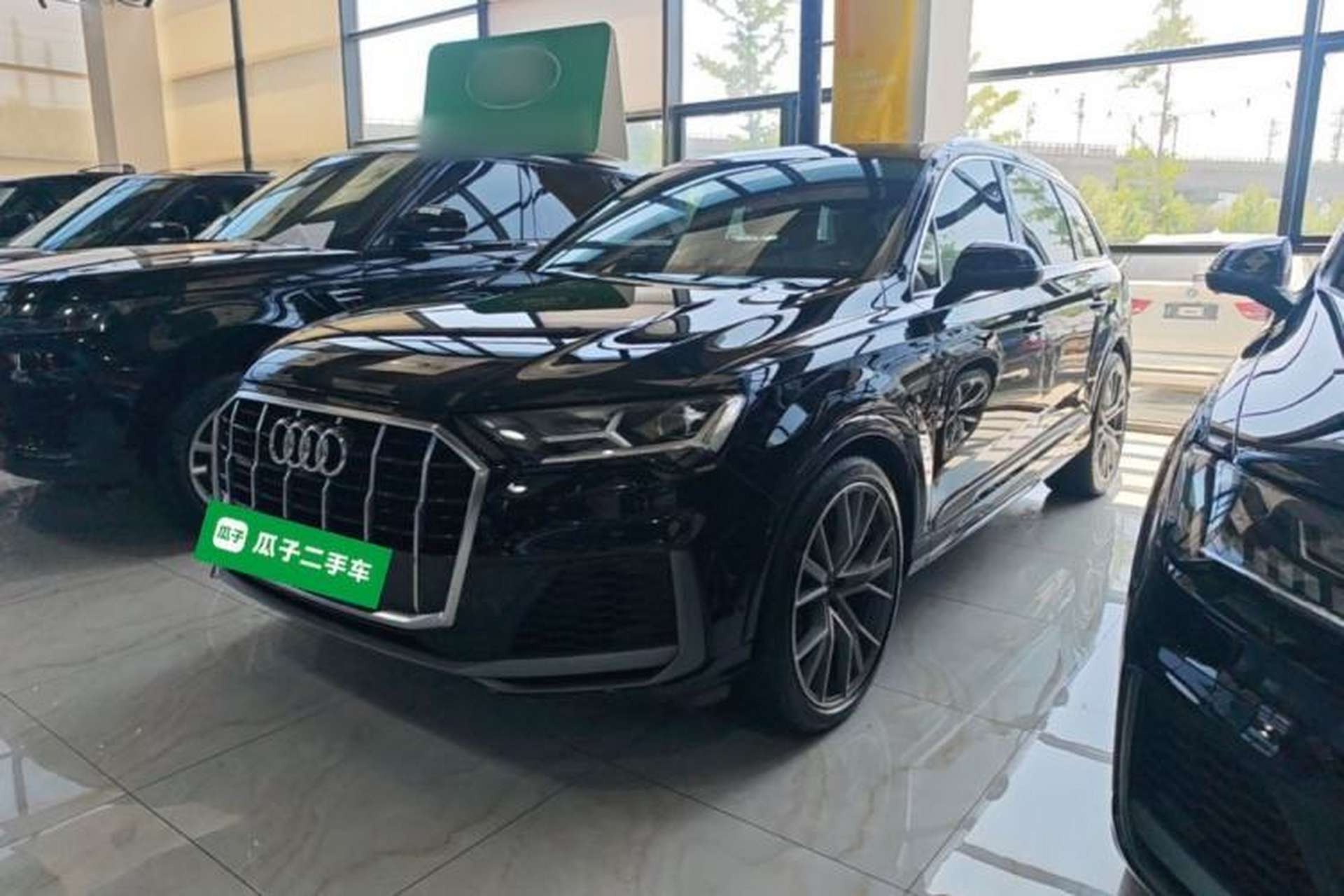 Used Audi Q7 2022 55 TFSI quattro S line Sport model Front Left 45 Deg